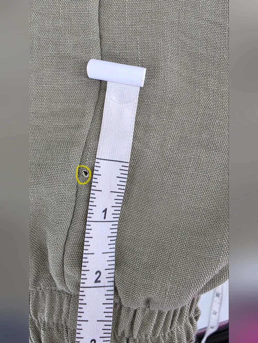 As U Wish Juniors' Olive Green Drawstring Waist Cargo Jumpsuit - Size Large - Picture 13 of 16